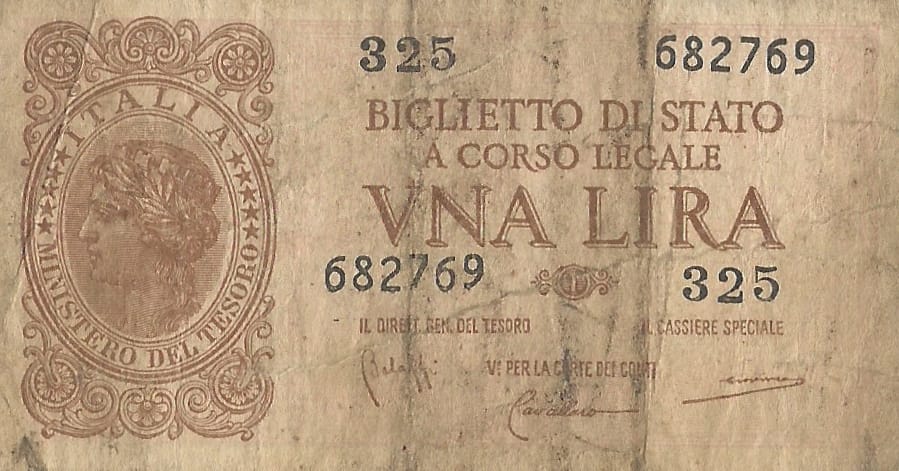 Italia 17 Pick 29b Anverso 1