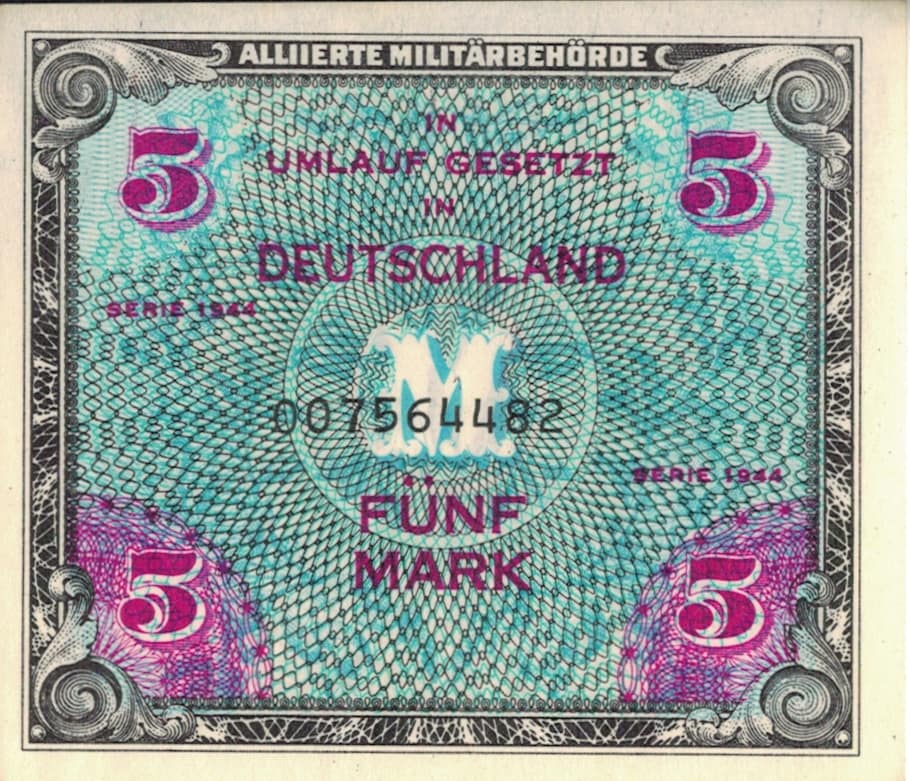 6-Ocupación Aliada 3 Pick 193a ad 1