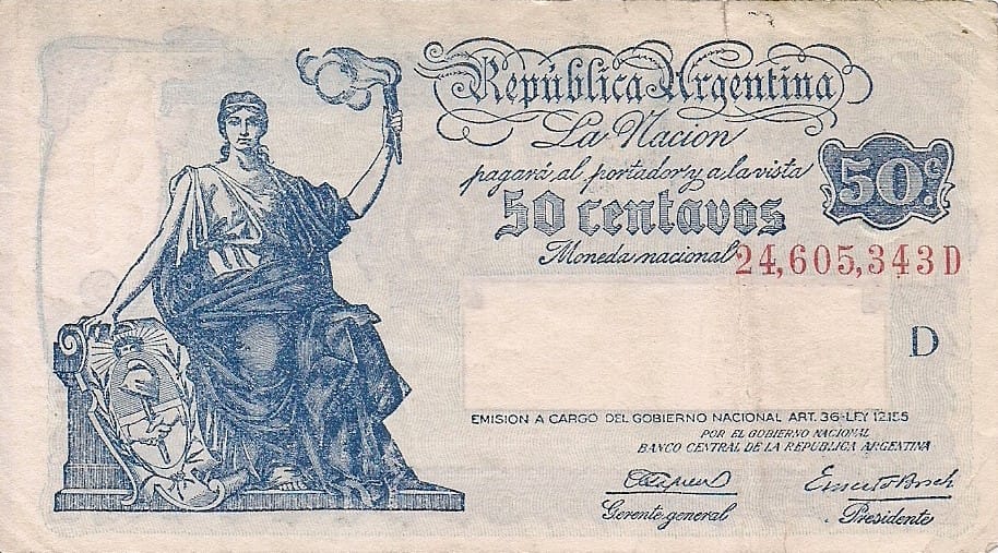 9-Banco Central Progreso (1935-1959) 7 Col 404 ad