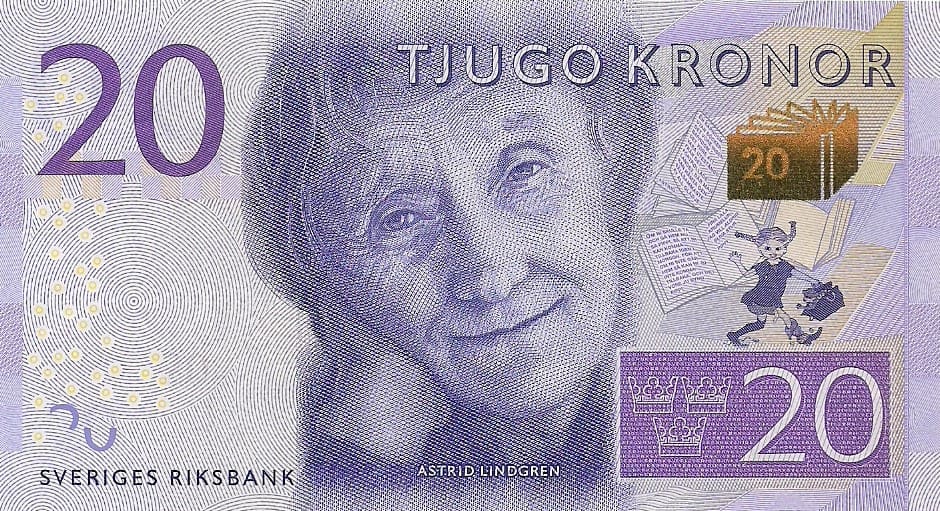 Suecia 25 Pick 69 ad 1