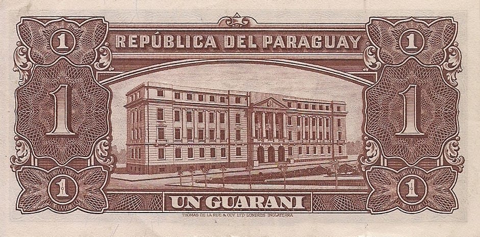 Paraguay 22 Pick 185b at