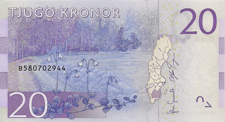 Suecia 26 Pick 69 at 1