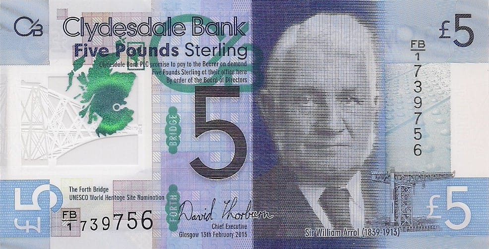 Escocia - Reino Unido 7 Pick 229Na ad